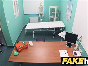 fake polyclinic puny light-haired Czech patient health test
